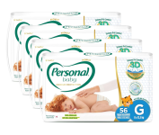Personal Premium Protection G, 4 pacotes com 56 unidades cada na Amazon
