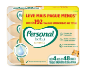 Personal Toalha Umedecida Baby Camomila Promopack, 192 Unidade na Amazon