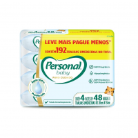Personal Toalha Umedecida Baby Puro Cuidado Promopack, 192 Unidades na Amazon