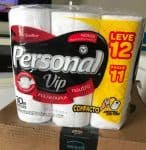 Personal VIP - Papel Higiênico, Folha Dupla, 12 unidades (Embalagem pode variar) na Amazon