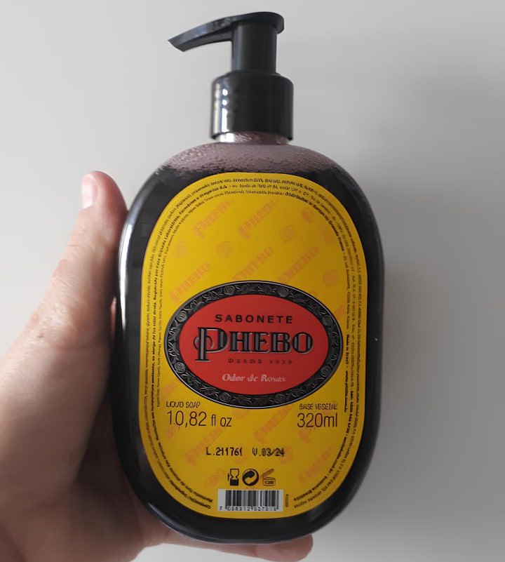 PHEBO Sabonete Líquido Tradicional Odor Phebo 320Ml na Amazon