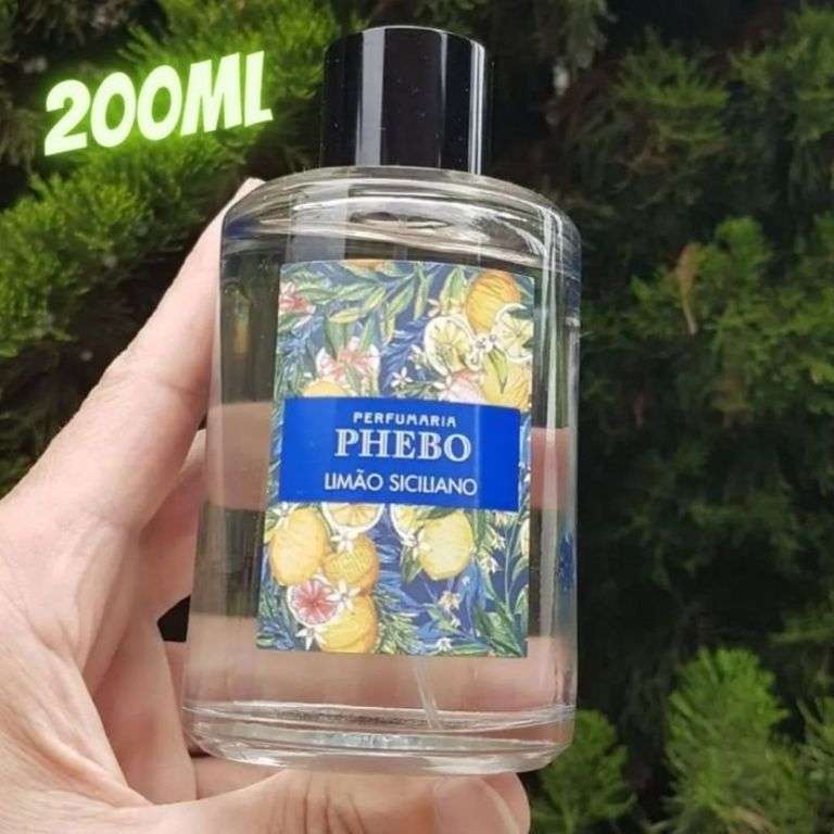 PHEBO – Deo Colônia Limão Siciliano 200ml na Amazon