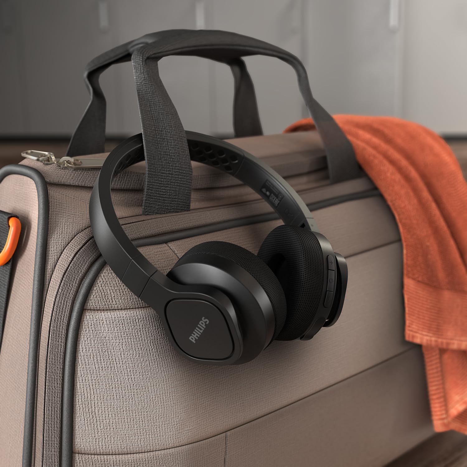 PHILIPS, Headphone Sport Bluetooth, TAA4216BK/00, Até 35 horas de bateria, Resistente à Água e Poeira, Preto na Amazon