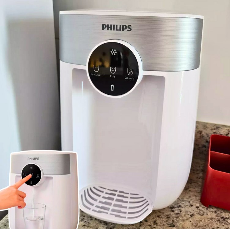 Philips Purificador de Agua ADD5926 Bivolt agua natural e gelada, branco na Amazon