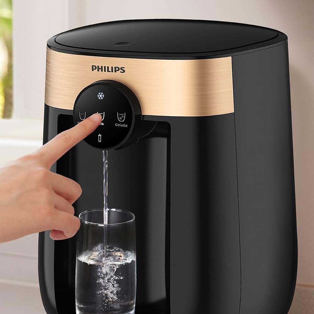 Philips Purificador de Agua ADD5926BK Preto, Bivolt, agua natural, fria e gelada, Livre de BPA, Painel Touch na Amazon
