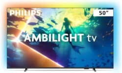 PHILIPS, Smart TV Ambilight 50″ 4K, 50PUG8100/78, Comando de Voz, HDR10+/Dolby Atmos, VRR/ALLM, Bluetooth na Amazon