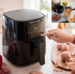 Philips Walita RI9252/91 Série 3000 – Fritadeira Airfryer Digital, 4.1L de capacidade, 127V, 1400W, Preta na Amazon
