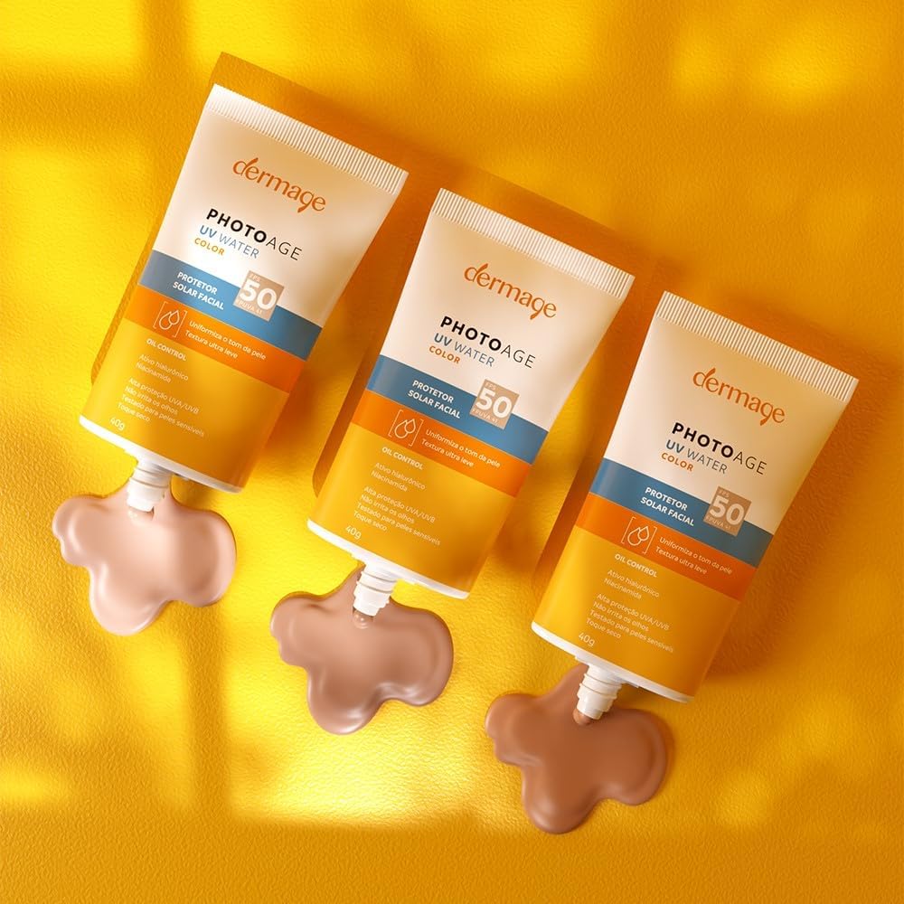 PHOTOAGE UV WATER COLOR FPS 50 40G – MÉDIO INTENSE na Amazon PHOTOAGE UV WATER COLOR FPS 50 40G – MÉDIO INTENSE na Amazon