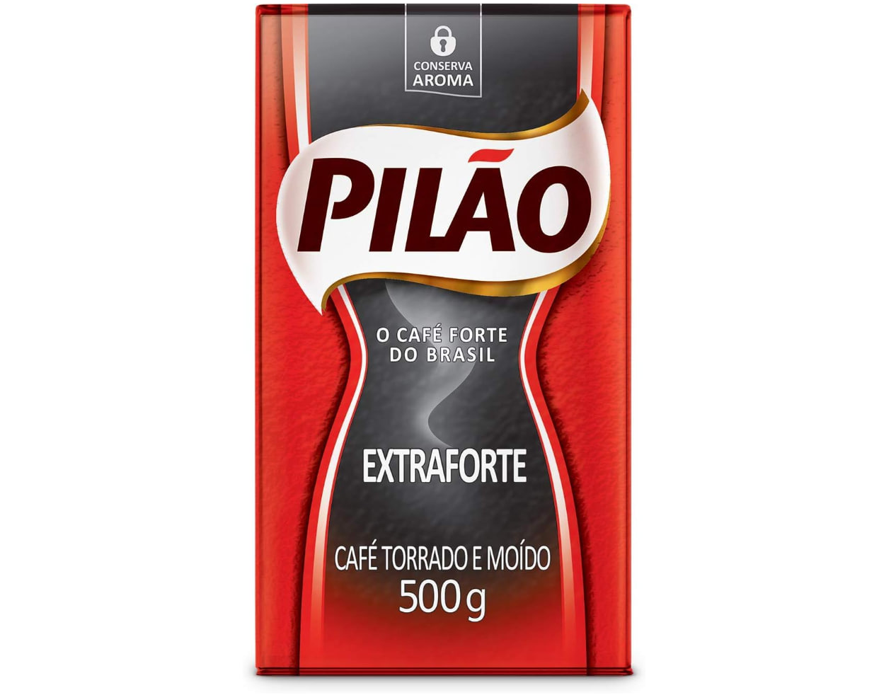 Pilão café torrado e moído extra forte vácuo 500G na Amazon