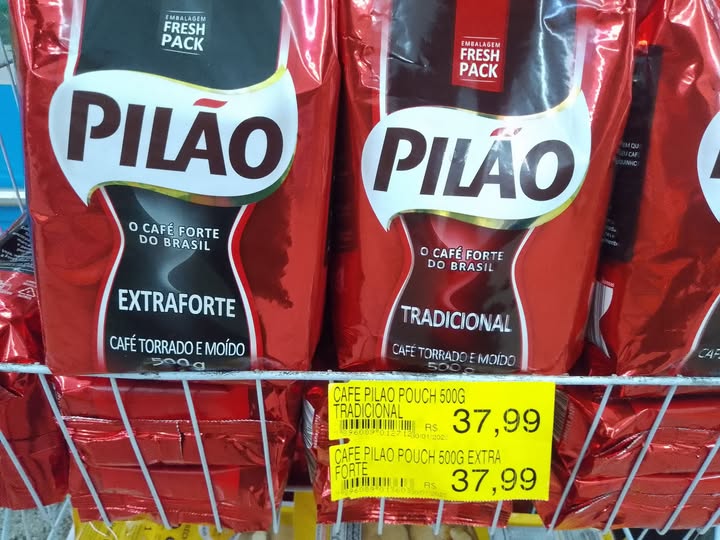 Pilão Extra Forte Fresh Pack 500g na Pilão