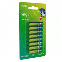 Pilha Alcalina AAA Blister Elgin 1,5V 16 Unidades na Magazine Luiza