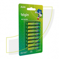 Pilha Alcalina AAA Com 16 Unidades Elgin Palito na Amazon