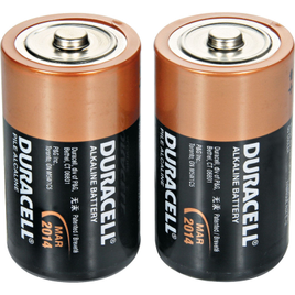 Pilha Grande Alcalina Duracell - 2 Unidades na Casa e Vídeo