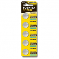 Pilha Moeda Lithium 3V CR2032 (C/5 Pilhas) Toshiba na Amazon