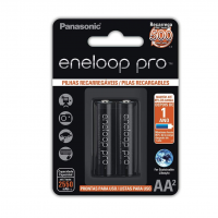 Pilha Recarregável PRO AA, Eneloop, BK-3HCCE/2BB na Amazon
