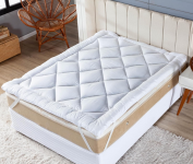 Pillow Top 400 Fios Toque de Plumas Casa Dona (Casal) na Amazon