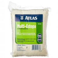 Pincéis Atlas AT380 Estopa Multi Algodao 400G na Amazon