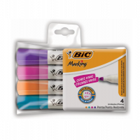 Pincel Marcador De Quadro Branco BIC Markingc/4 Cores Fashion 930094 na Amazon