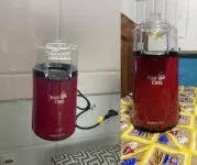 PIPOQUEIRA PO CINE PP01 VERMELHO COM DOSADOR 1200W na Amazon