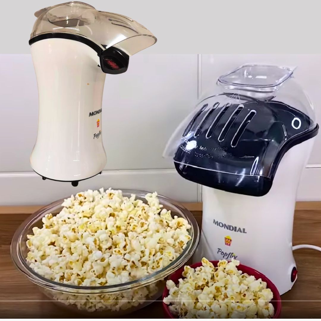 Pipoqueira Popflix, Mondial, Branco, 1200W, 110V – PP-04 na Amazon