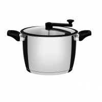 Pipoqueira Tramontina Allegra Em Aço Inox 22 Cm 5,6 L na Amazon