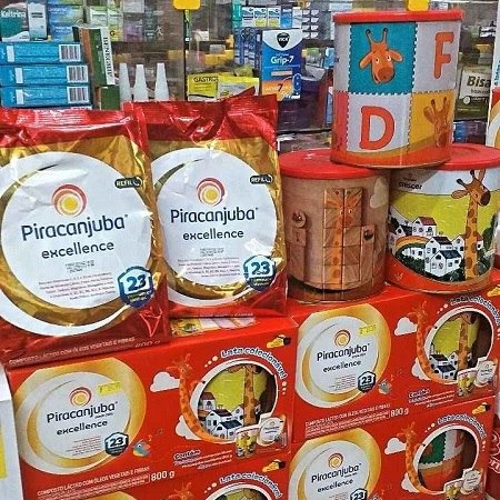 Piracanjuba Composto Lacteo Excellence 800G + Lata Colecionável Sortida na Amazon