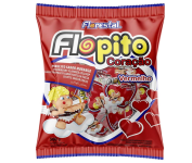 Pirulito Flopito Coracao Vermelho Florestal 500G na Amazon
