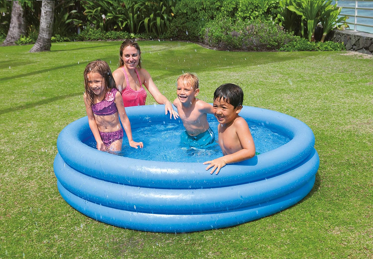 Piscina Azul Cristal 581l Intex na Amazon