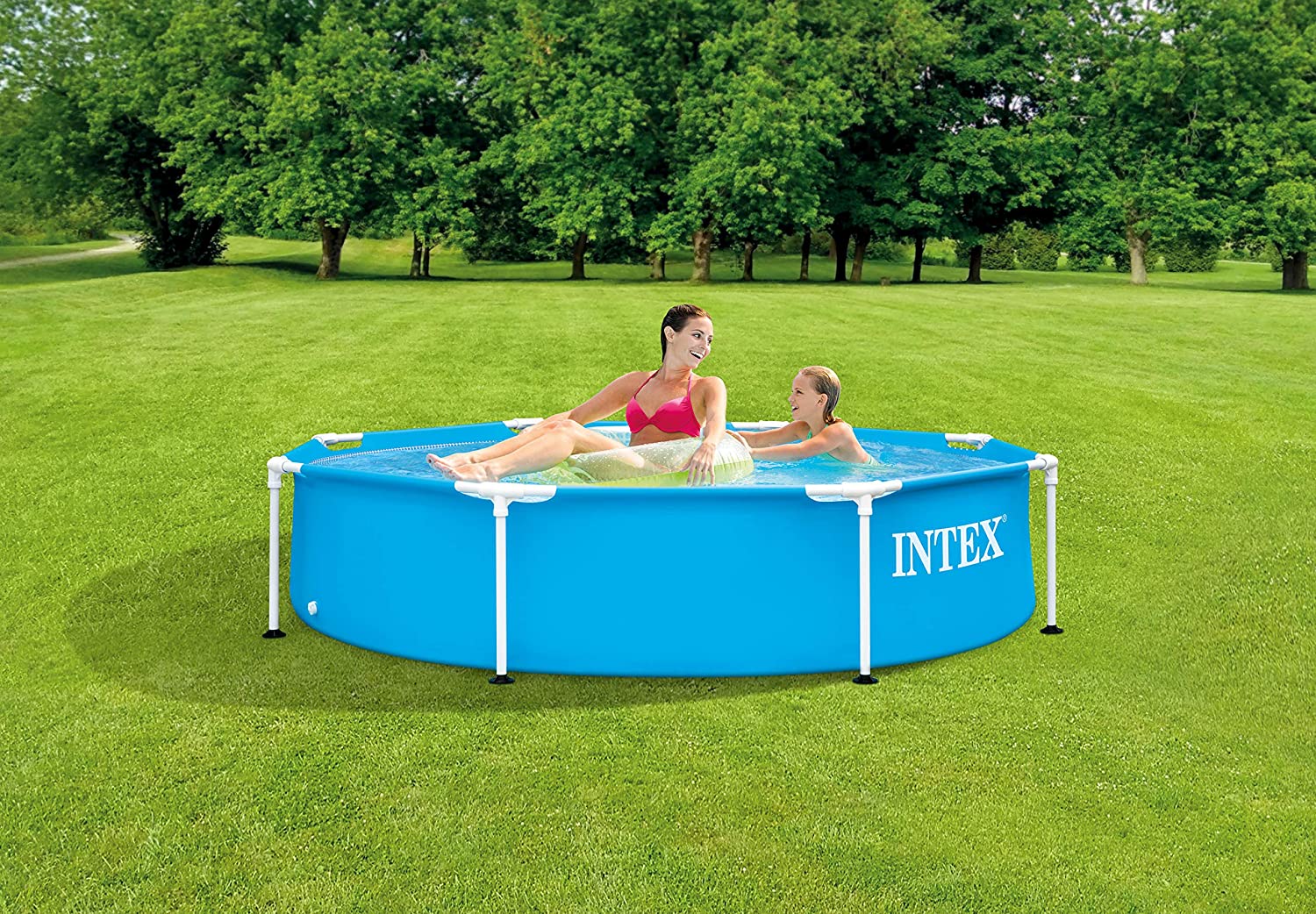 Piscina de Armação Metal Galvanizado 1.828L na Amazon