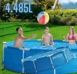 Piscina De Armação Metal Galvanizado 4.485l (bomba Filtro 127v) Intex na Amazon