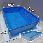 Piscina estrutural retangular Mor 1000 litros na Amazon