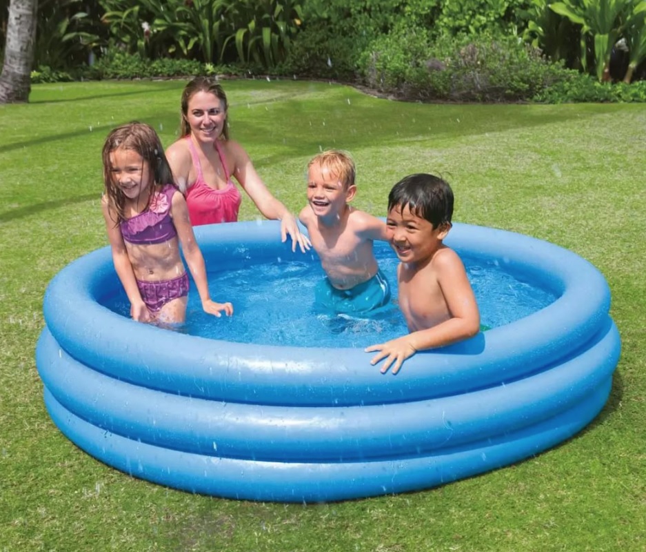 Piscina Infantil Inflável Intex 481L – Redonda Azul Cristal na Magazine Luiza