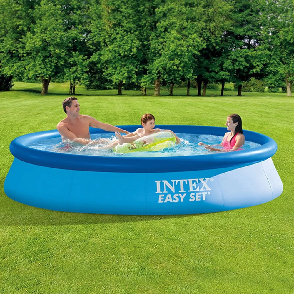 Piscina Inflavel Redonda Easy Set 5621 Litros Intex na Shopee