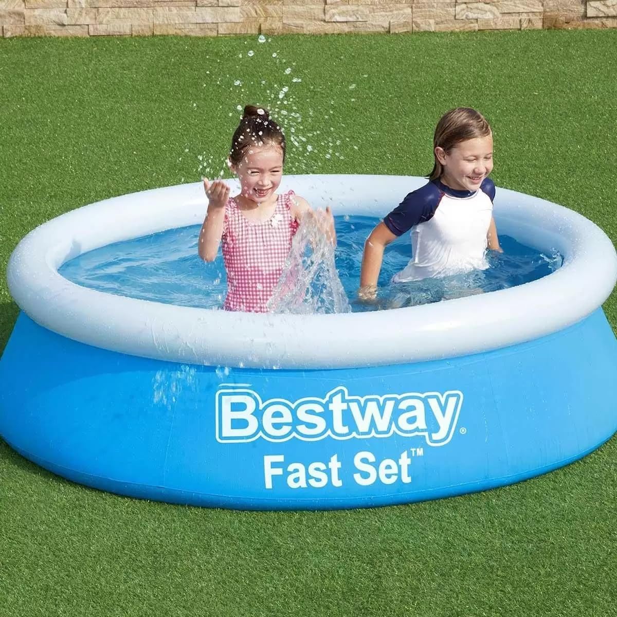 Piscina Inflavel Redonda Fast Set 940L 1,83mx51cm Bestway na Amazon