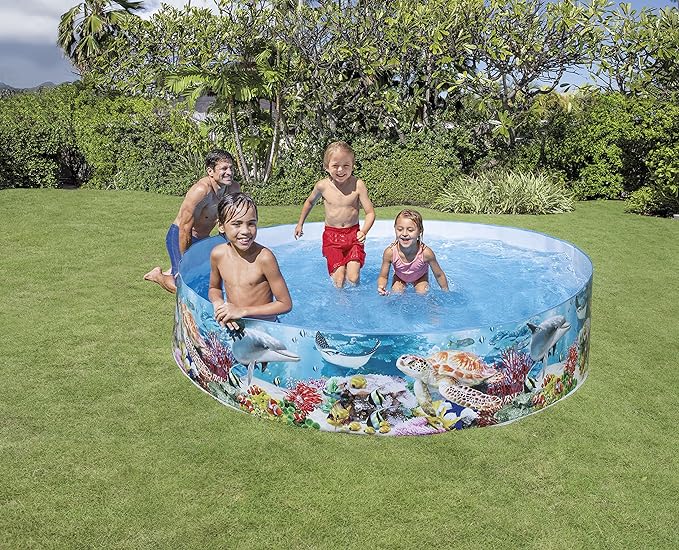 Piscina Snapset Fundo do Mar 2089l – Intex na Amazon