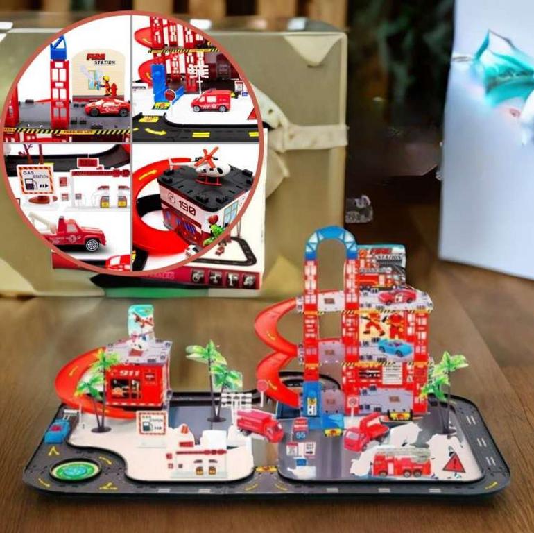 Pista De Carrinhos Hot Auto Posto – Mega Compras na Amazon