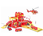 Pista de Carrinhos Infantil Garagem com Acessórios Bombeiro Maxi Toys na Amazon