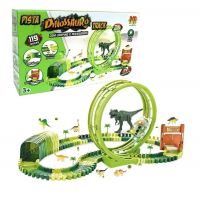 Pista Dinossauro Track Com Looping E Acessórios 119 Peças + Carrinho, DM Toys, DMT6132 na Amazon