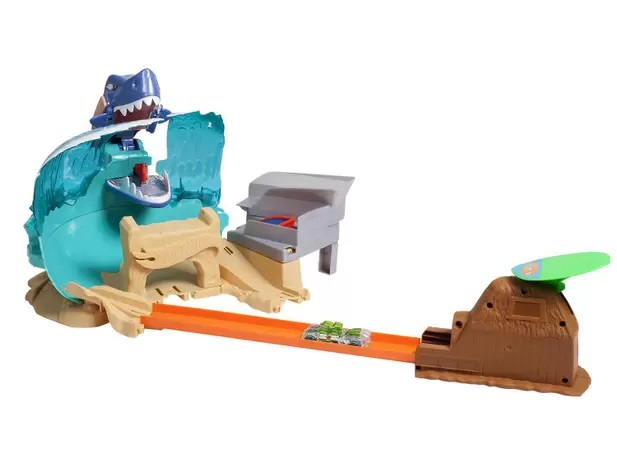 Pista Hot Wheels City Ataque Tubarão 38cm – Mattel na Magazine Luiza