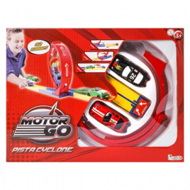 Pista Infantil Cyclone Giratória com 2 Carros Motor Go brink + na Americanas