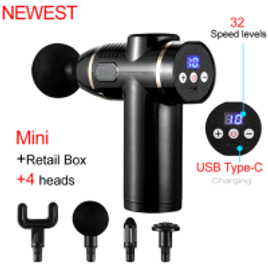 Pistola de Massagem LCD Koraba na Aliexpress