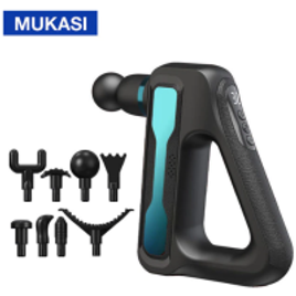 Pistola de Massagem Mukasi Elétrica 32 Níveis na Aliexpress