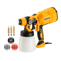 Pistola De Pintura Pulverizadora HVLP Elétrica 550W 800ml 3 Bicos E Acessórios - DEKO-DKSG55K1 na Loja do Mecânico
