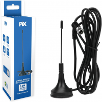 PIX Antena HDTV Digital Mini Multifuncional Cabo 1,5 Metros, Preto, SC-523 na Amazon
