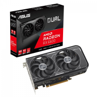 Placa De Vídeo Asus Dual AMD Radeon RX 6600 V3 8GB GDDR6 FSR Ray Tracing DUAL-RX6600-8G-V3 na Terabyte Shop