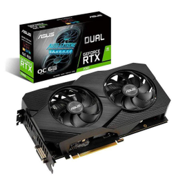 Placa de Video Asus GeForce RTX 2060 Dual OC Edition 6GB GDDR6 192-bit - DUAL-RTX2060-O6G-EVO na Ponto