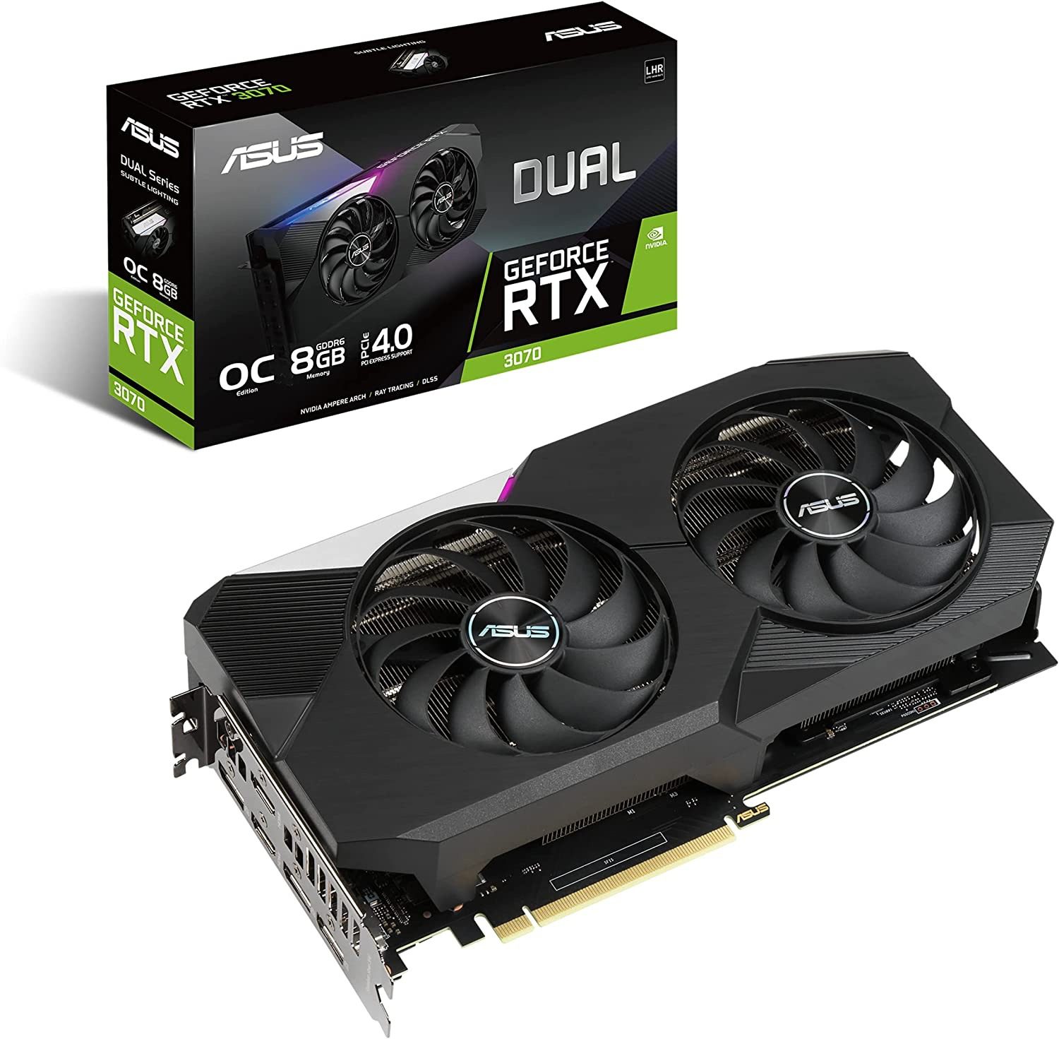 Placa de Vídeo ASUS - GeForce RTX 3070, 8GB GDDR6, LHR, DLSS, Ray Tracing na Amazon
