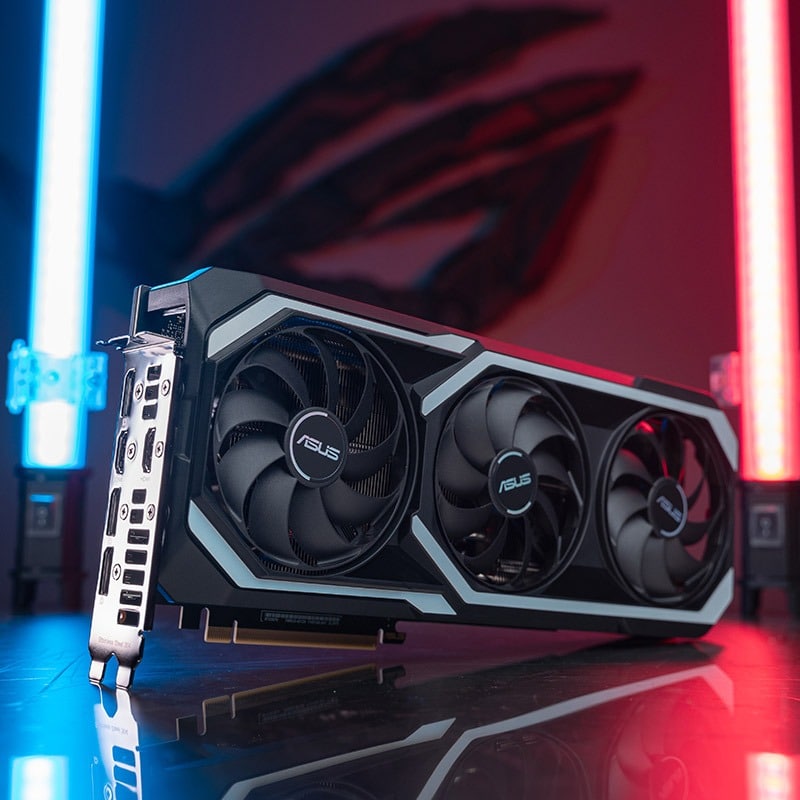 Placa de Vídeo Asus Megalodon RTX 3070 8GB na Aliexpress