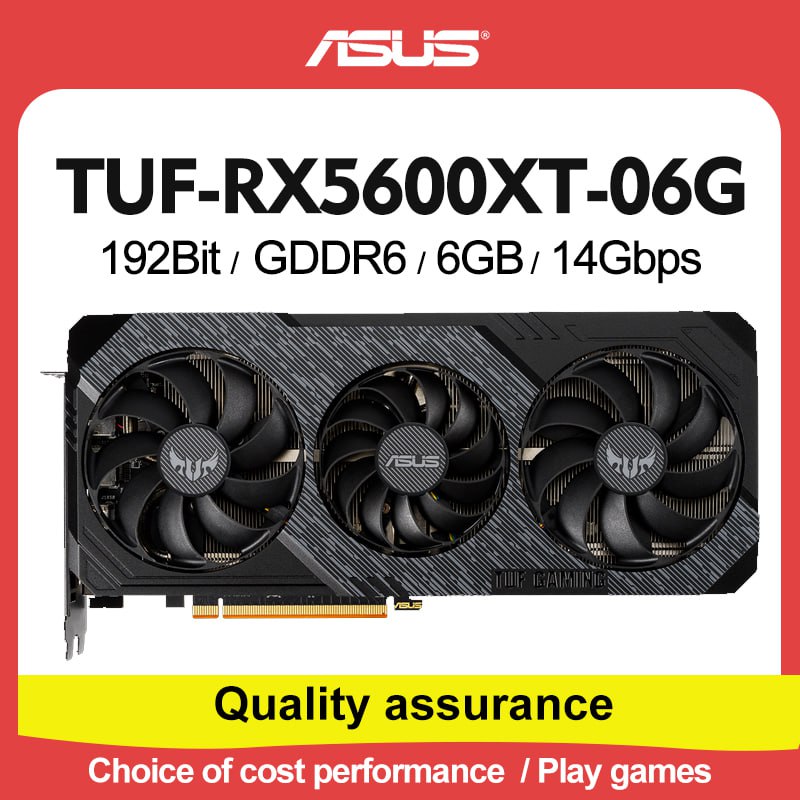 Placa de vídeo Asus RX5600XT 6GB na Aliexpress