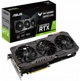 Placa de Vídeo Asus TUF Gaming Geforce RTX 3070 OC LHR 8GB GDDR6 DLSS Ray Tracing TUF-RTX3070-O8G-V2-GAMING na Terabyte Shop